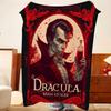 Movie D-Dracula Throw Flannel Throw Blanket, Lightweight Cozy, Durable Washable Cute Cool