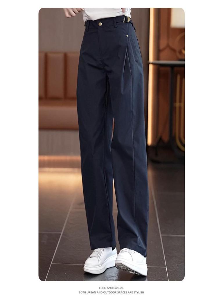 Women's Plus Velvet Thickened Workwear Pants - Winter/Spring Casual Long Pants 2025 New Style