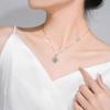 Douyin Live Women's Four-Leaf Clover Necklace - Elegant 2023 Design, Ideal Gift for Girlfriend