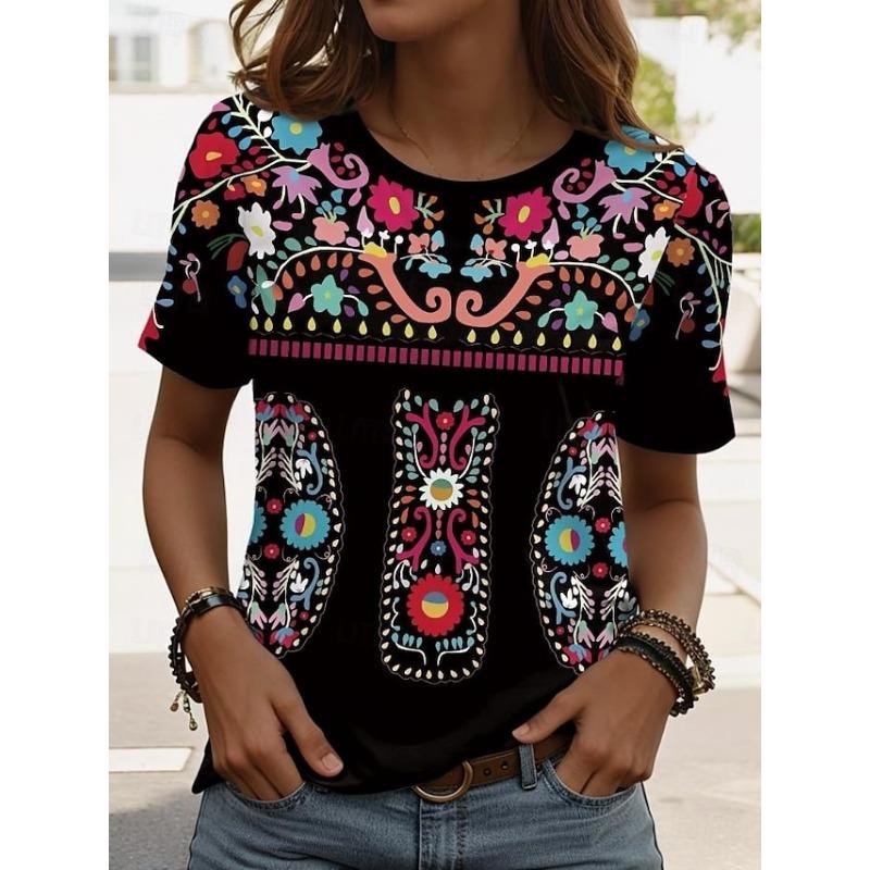 3D Print Women's T-Shirts O-Neck Short Sleeve T Shirt Y2k Harajuku Tees Casual Tops Female Clothing