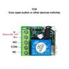 433Mhz Universal Gate Remote Control DC 12V 10A Relay Receiver Wireless Radio Frequency Learning Remote Control for Gate LED Garage Door