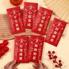 6pcs Chinese Horse Year Money Envelope Cartoon Lucky Money Pockets Money Bag  Lunar Year Celebration