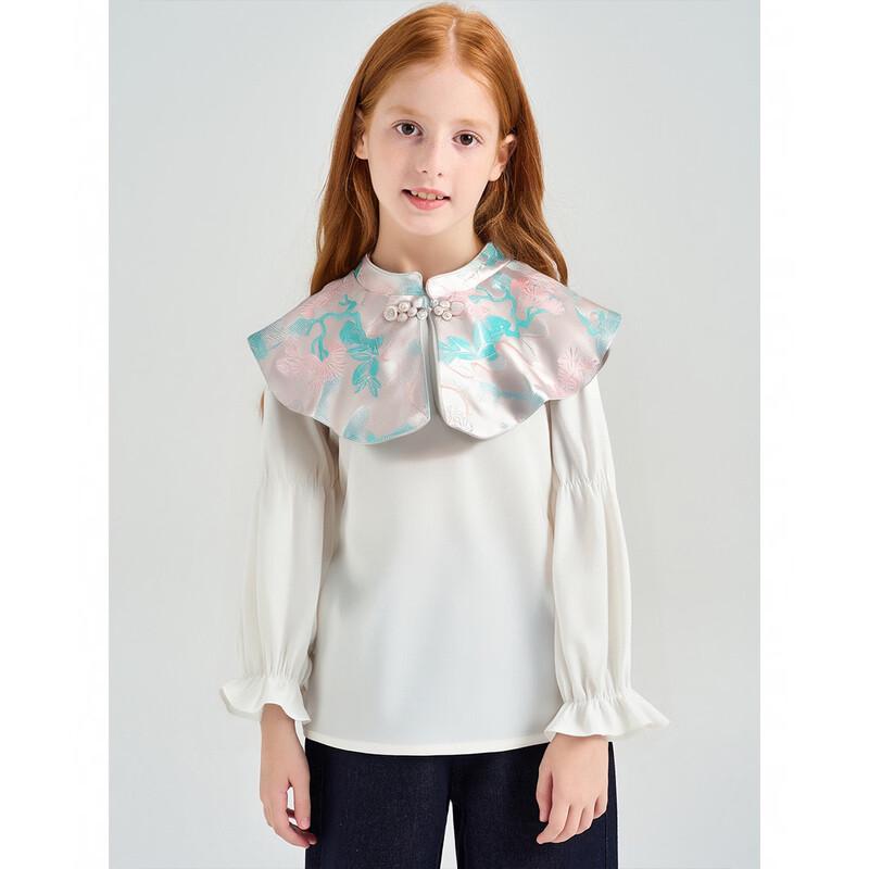 Montagut Girls  Korean Style Ruffle Sleeve Blouse 120