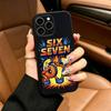 Steal A Brainrot Six Seven Phone Case For iPhone 17,16,15,14,13,12,11 Pro Max,16Plus,XS Soft Black Cover