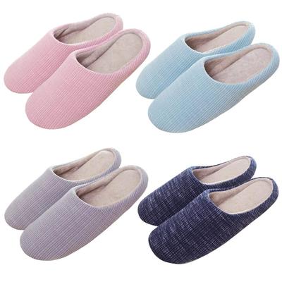 Fanyker Indoor Room Guest Slippers for Women and for the Entryway or Gift Set Slippers, Shoes, Men, Washable, Unisex, Non-Slip, Quiet, Nordic-Style,