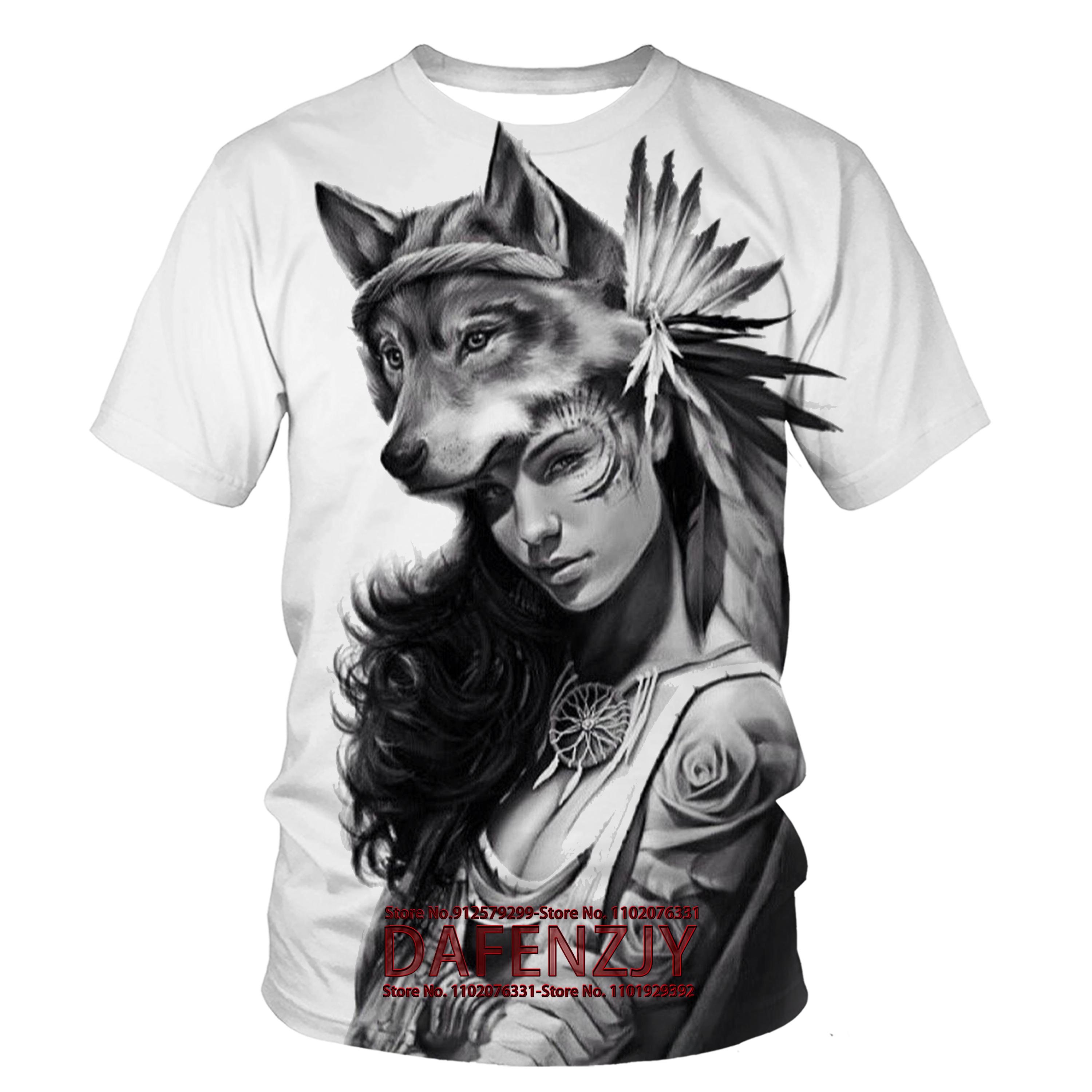 

Футболка с принтом викингов 3D Harajuku, летняя модная повседневная мужская футболка с коротким рукавом в уличном стиле S белый