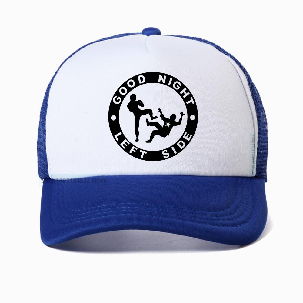 Good Night Left Side Graphic baseball cap Casual Fashion for men women hat Breathable sun hats adjustable mesh snapback hat