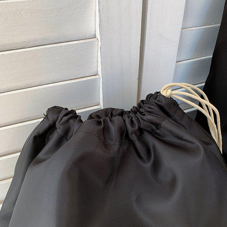 Nylon Bucket Bag Large Capacity Tote Bag One Shoulder Handbag