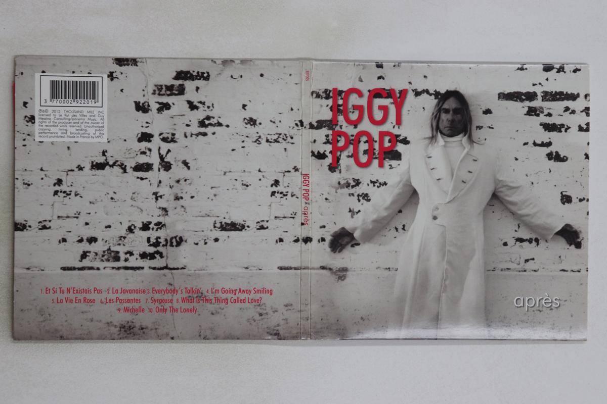 

CD IGGY POP - Apres RDV005 LE RAT DES VILL 2012 Japan Rock Used