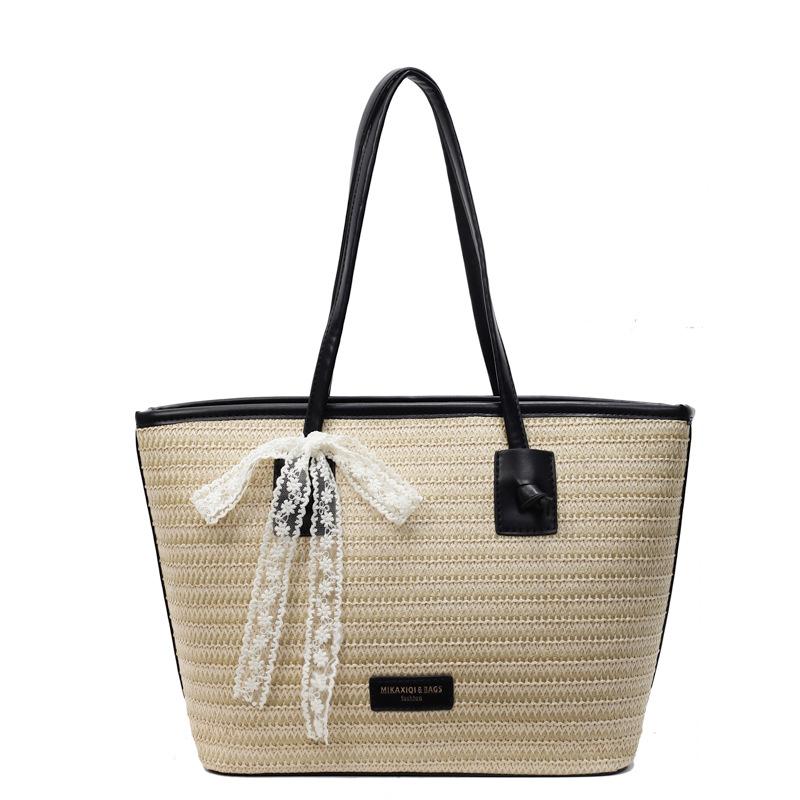 Leisure and Vacation Large-capacity Tote Bag Women's New Fashion Portable Shoulder Bag