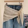 Lightweight Mesh Hollow Out Shawl Hollow Out Knit Triangle Shawl Knit Neck Scarf  Fall Winter