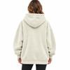 Unisex Hættetrøje med Hundelomme, Atletisk Langærmet Pullover Sweatshirt