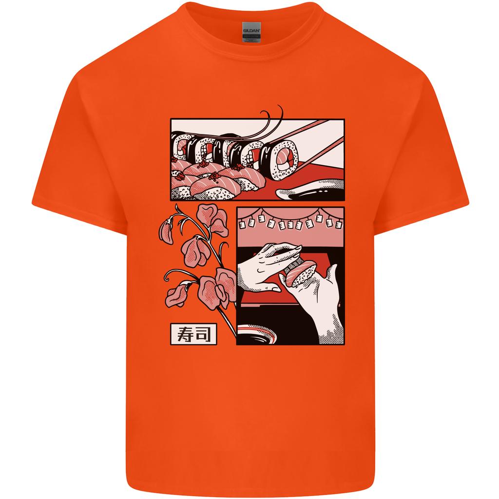Sushi Unisexs Light Cotton TShirt