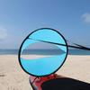 108cm Durable Portable Folding Downwind Wind Paddle Board Kayak Sail Sailboat for Kayak Canoe Boat