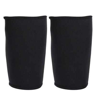Thigh Compression Sleeve Sweating Leg Support Socks Support Hamstring Thigh Trimmer (Yellow)L