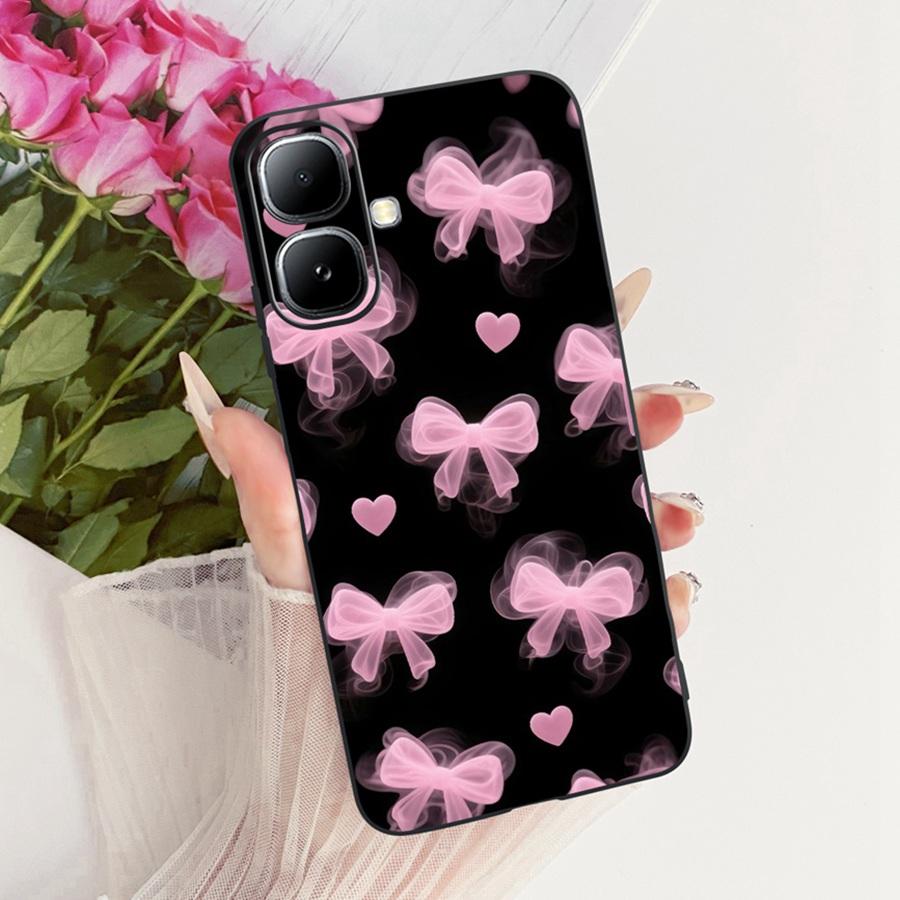 For Infinix Smart 20  Case X6840  X6840B  2026 Cover Stylish Butterfly Silicone TPU Soft Back Cover For Infinix Smart20 4G Capa