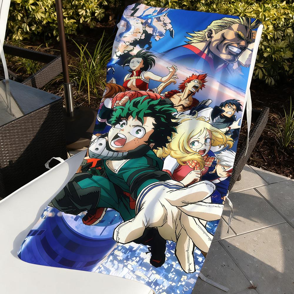 Comic My Hero Academia Towel Towels For Beaches Yoga Studios Gyms Hot Springs Swimming Pools And Picnics