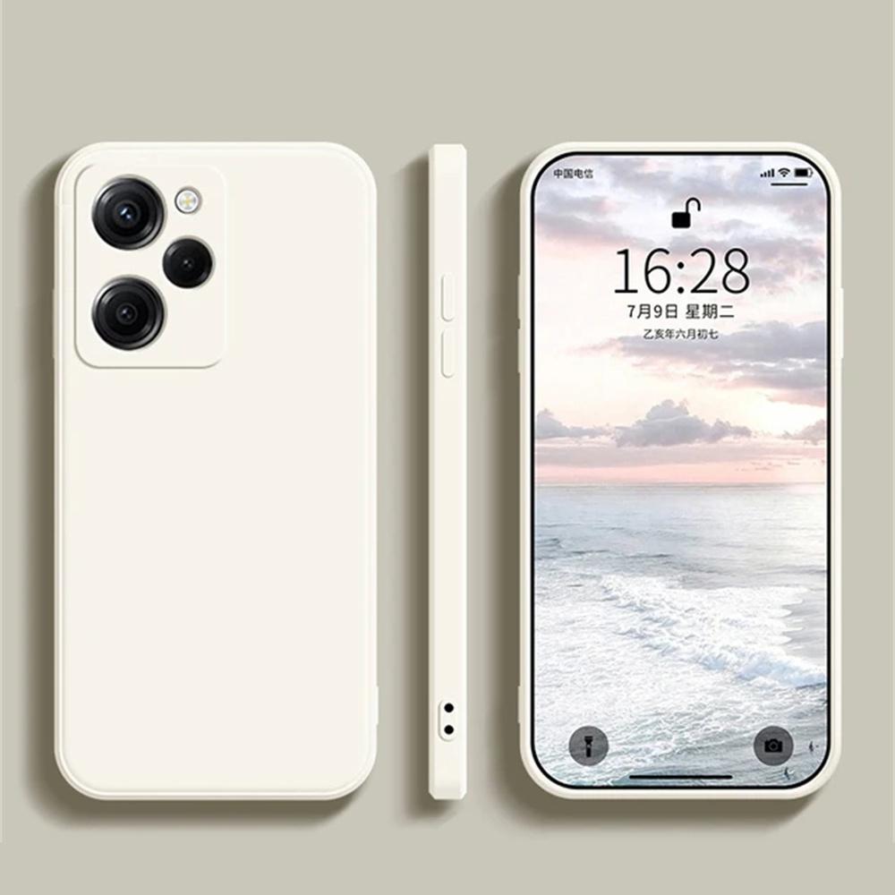 Classic Case For Xiaomi POCO X5 Pro Liquid Silicone Phone Case for Xiaomi poco x5 pro Camera Protection Cover Fundas
