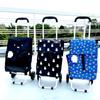 Miffy Miffy Isolierter Einkaufswagen, Blumenblau, Tragetasche, Outdoor-Kühltasche, Blau
