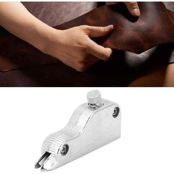 Premium Leather V Shape Grooving Professional Adjustable V-Gouge Tool for Leathercraft Folds Box Corners