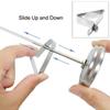 304 Stainless Steel Deep Fry Thermometer Large Dial Barbecue Thermometer  Cooking