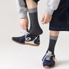 Spring and Autumn Cotton Women's Color-Plaid Round-Tip Leisure Stockings Without Bones Anti-Spillage Sports Socks