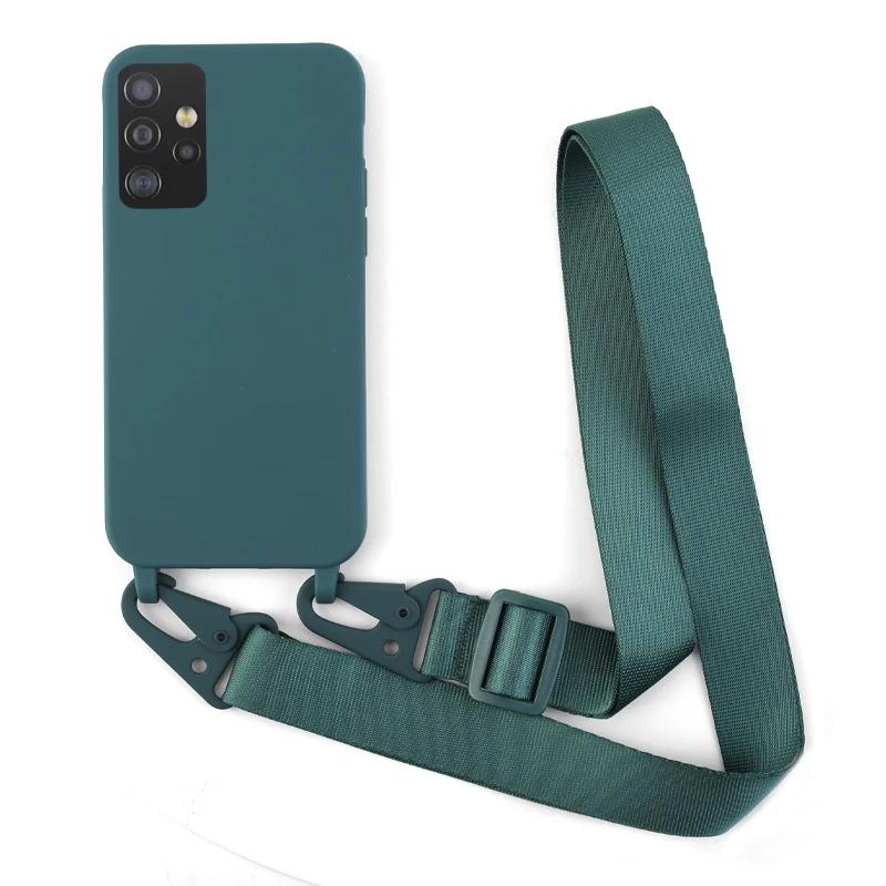 Lanyard Case For Samsung Galaxy A55 A35 A25 A15 A05S A52 A23 A13 A53 A54 A14 A24 A34 A73 A33 A32 A12 A72 A51 A71 A22 A21S Cover
