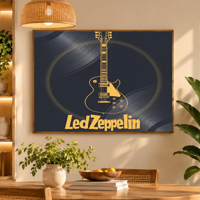 5D Diamond Painting Led Zeppelin DIY Full Drill Diamond Art Kit Home Decoration