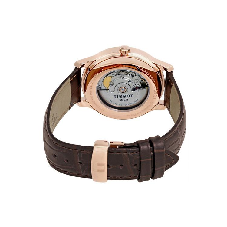 Tissot Junya Collection Automatic Mechanical Movement Men's Watches Watch 40mm Coffee Watch Dial T063.428.36.068.00