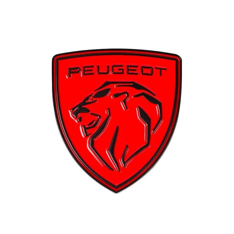 2026 Hot Car Sticker For Peugeot 408 4008 308 3008 Rifter 5008 508 2008 208 301 RCZ 407 Car 3D Metal Badges Trunk Body Window Si