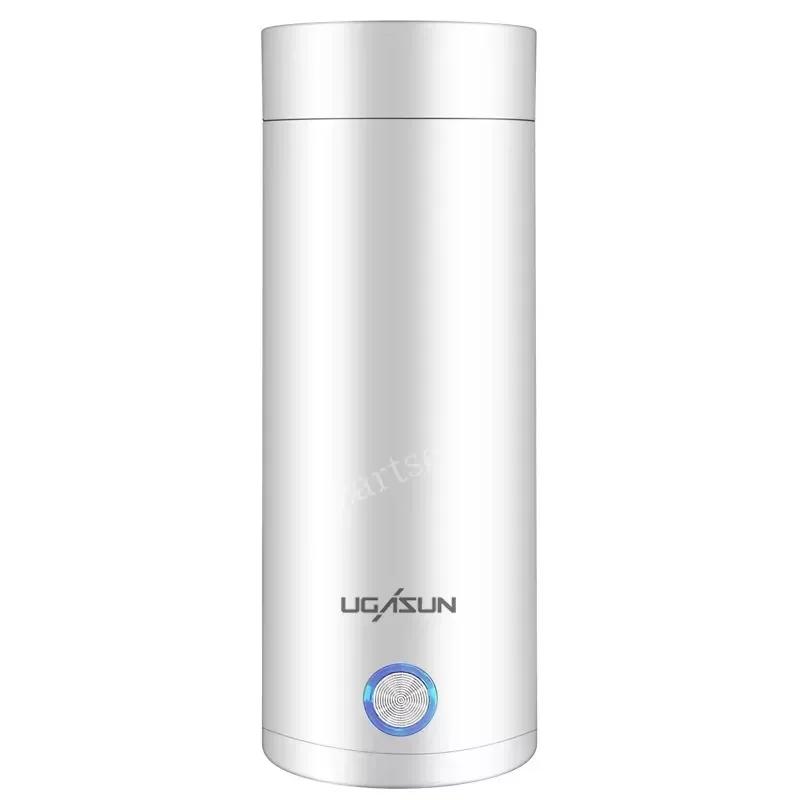 

400ML Electric Heating Cup Small Portable Electric Heating Water Cup Insulation One Boiling Water Kettle Travel AU белый