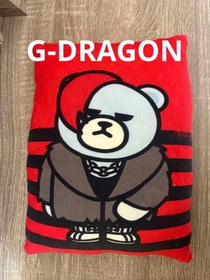 [USED] Rare KRUNK BIGBANG Mochimochi Collection Cushion Red Jiyeon