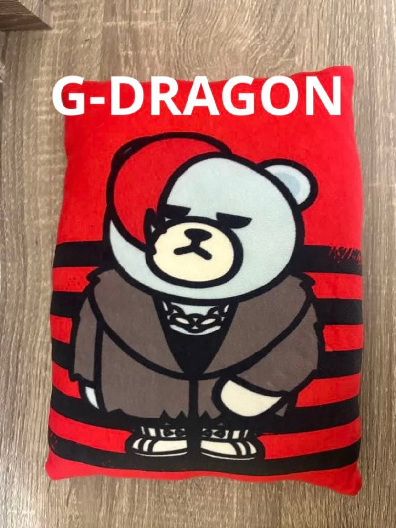 [Б/У] Редкая подушка KRUNK BIGBANG Mochimochi Collection Красная Джиён
