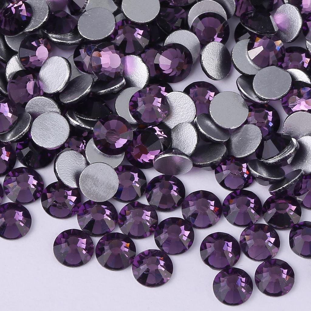 1.2 - 7Mm Flat Bottom Rhinestone Manicure Diamond Flat Bottom Ab Color Diy Diamond Painting Home Decoration Jewelry