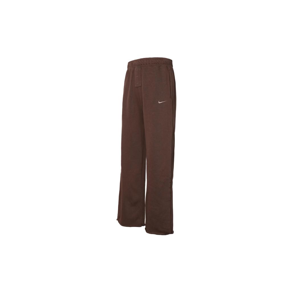 Nike Knitted Sweatpants Women's Earth Umber Moderate Wide Leg Pants (Unisex) Knitted Sweatpants DV7845 227