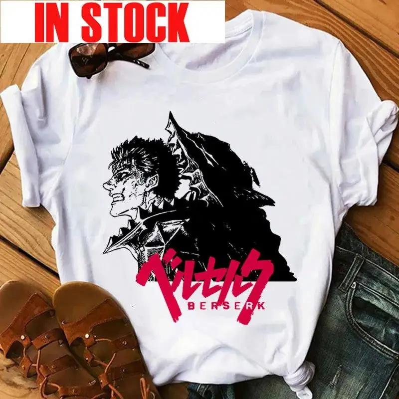 Women's Japanese Anime Rage Graphic Print T-Shirt Retro Fashion Casual Shirt Round Neck Short Sleeve Plus Size