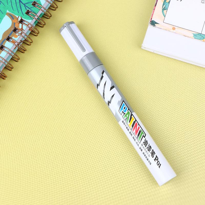 1 шт. Водонепроницаемый маркер-краска, ручка, краска для подкраски автомобиля, масляные маркеры для шин, быстросохнущая ручка для подписи, канцелярские принадлежности