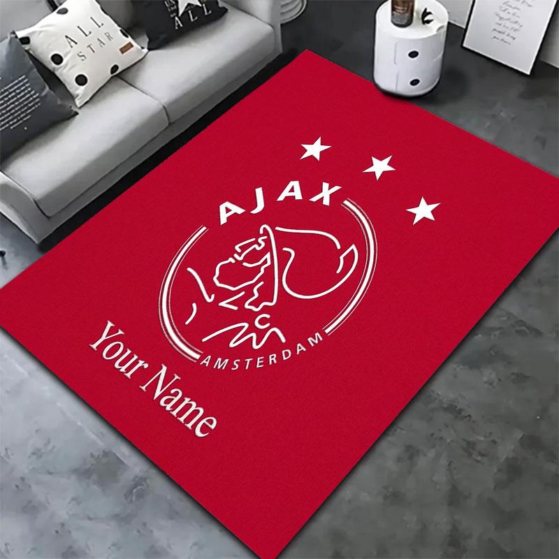 AFC Ajax Custom Name Carpet Rug for Living Room Bedroom Home Sofa Decoration,Kids play Non-slip Floor Mat