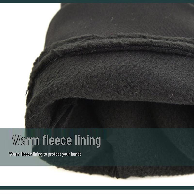 Unisex Thermal Driving and Cycling Gloves - Waterproof, Non-slip, Touchscreen-Compatible for Autumn/Winter