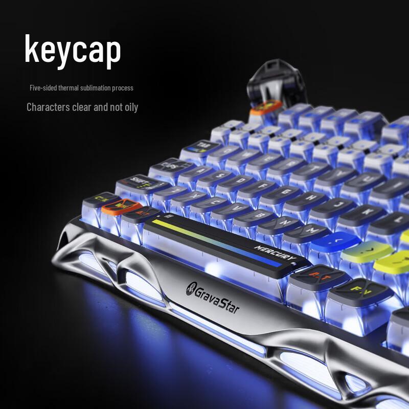 GravaStar K1 Pro 75% Tri-Mode Gasket Mechanical Keyboard