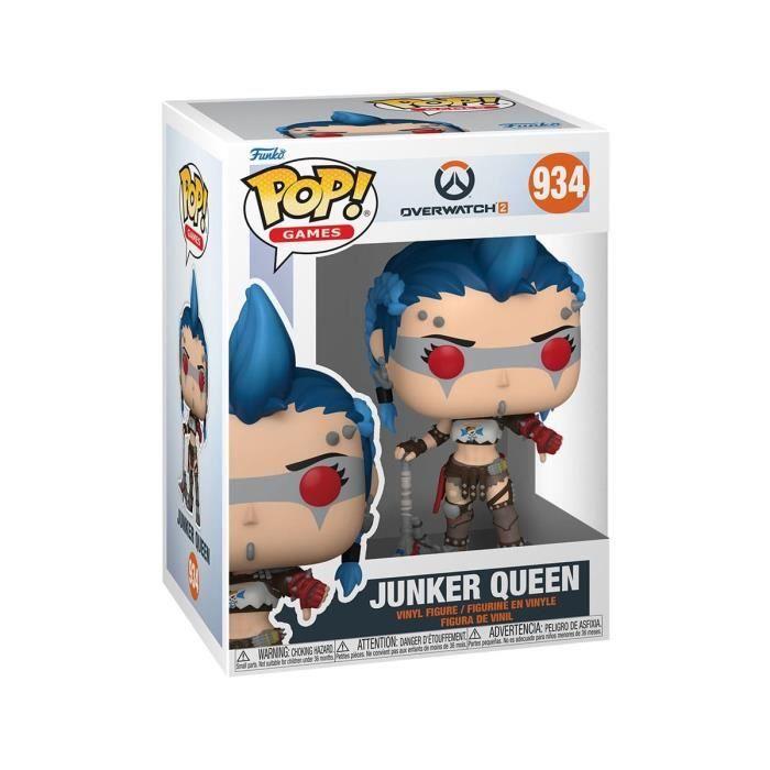 Figurine pop! - funko - junker queen - 9 cm - overwatch 2 - mixte