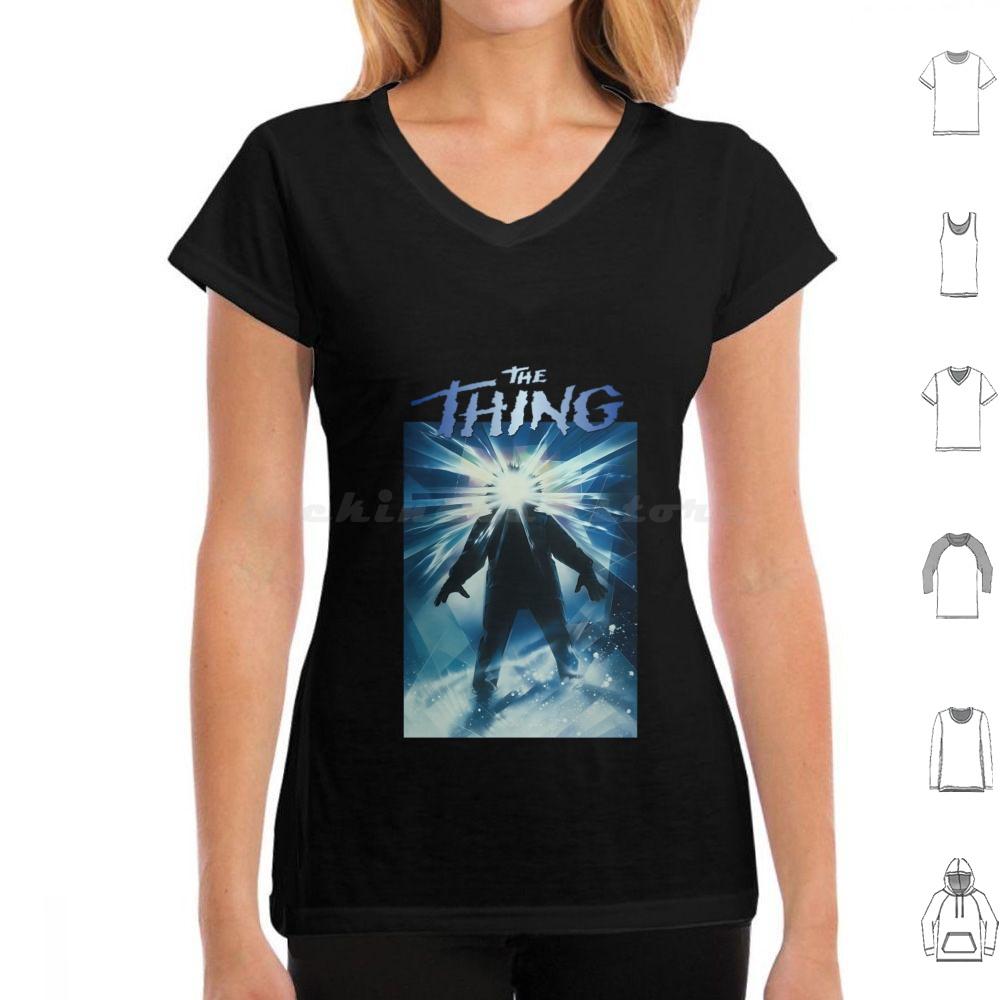 The Thing 1982 T Shirt Cotton Men Women DIY Print 1982 The Thing Horror John Carpenter The Thing 1982 Movie Monster Horror