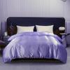 Solid Color Satin Down DuvetCover Luxury Spun Thick Skin Friendly Duvet Cover Single Ded Twin Bed Duvet Cover 200 * 200cm