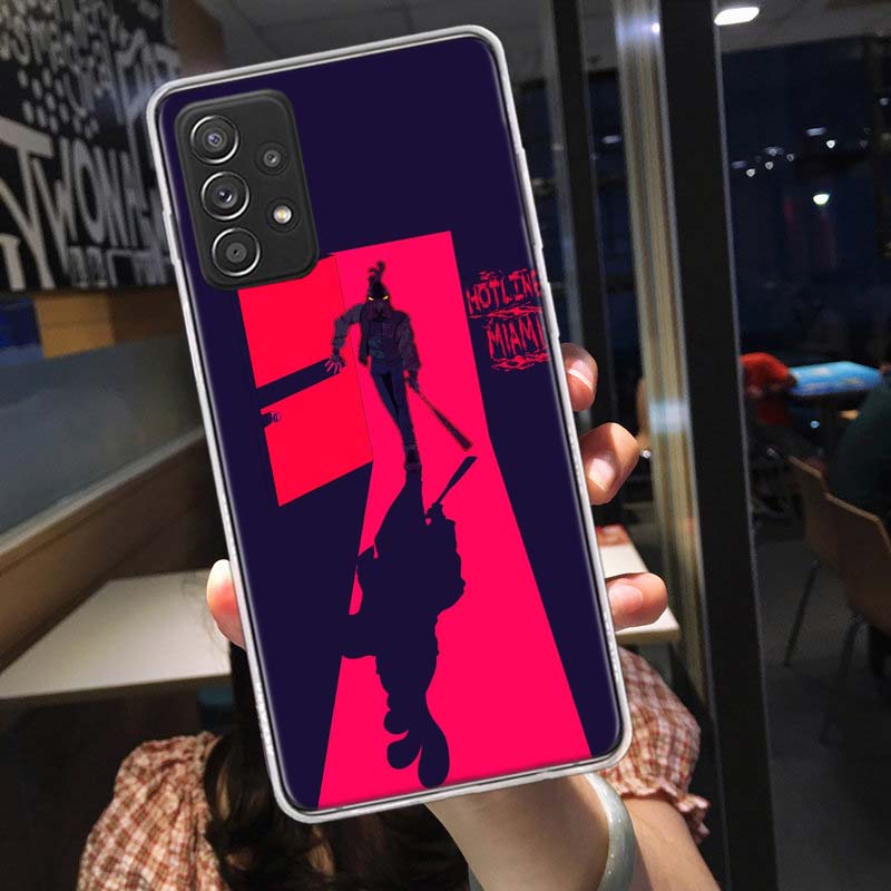 

Game Hotline Miami Phone Case for Samsung A54 A57 A37 A17 A14 A15 A12 A24 A34 A55 A35 A25 A52S A07 A05S A04S A22 A32 A72 Galaxy Samsung A37 5G