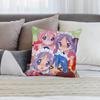 Heißer Lucky Star Kissenbezug Kurzplüsch Sofa Dekorativ Geschenk Zuhause Doppelseitiger Druck Kissen