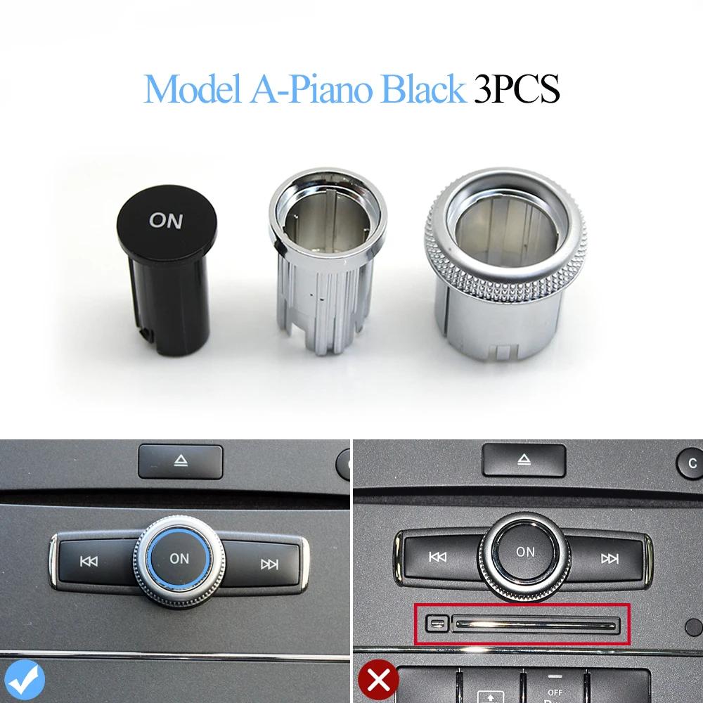 Pentru Mercedes Benz C E GLK W204 X204 W212 W207 W218 W166 3 buc. Butoane Comutator Capitonaj Buton Comutator Radio CD Player Console Centrală Mașină
