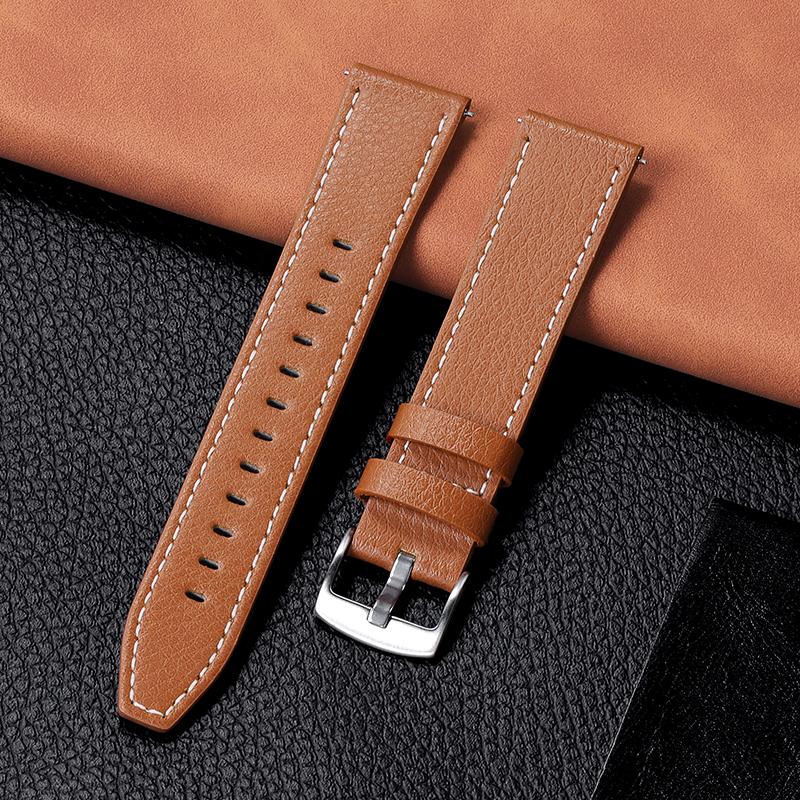 Vintage Leather Watch Straps 20mm Quick Release Watch Band for Seiko for Omega Wristabnd Bracelet Belt for Men Accessories