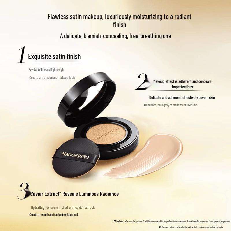 MGP Luxe Kaviaar Vlekkeloze Cushion Foundation 802 Cadeauset