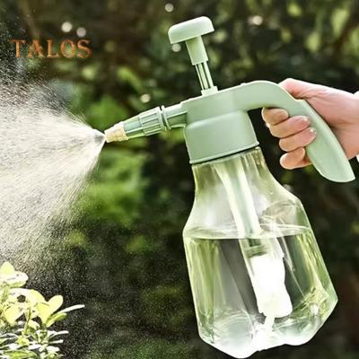 Druck-Gartensprüher, 1,5-l-Sprühflasche mit Pumpfunktion, Drucksprüher mit verstellbarer Düse für die Bewässerung von Pflanzen im Haus, im Innen- und Außenbereich