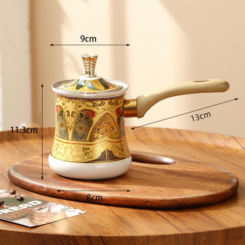 Chocolate Melting Pot Coffee Maker Convenient Gift Multifunctional Milk Warmer Jug Teapot for Home